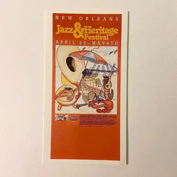 Vintage New Orleans Tour Brochures Holiday Inn Crowne Plaza and Jazz  Festival - Picture 8 of 16